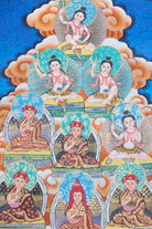 Buddha Shakti Thangka Painting is used for educational resources and objects of worship.
