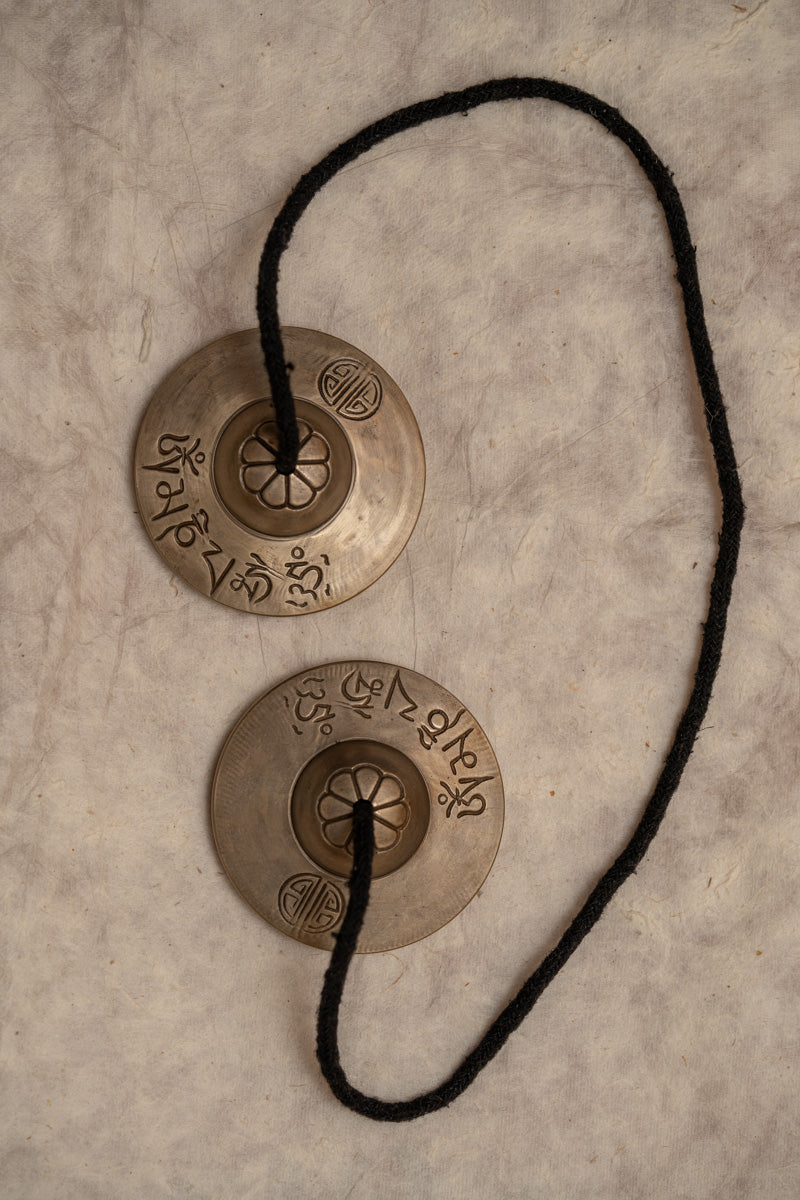 Moon Tingsha Bell for sound healing.