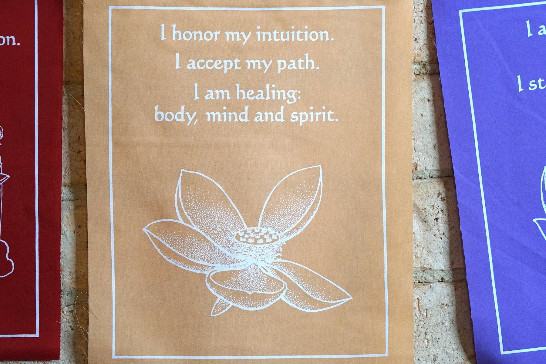 Wall Hanging Prayer Flags for Positivity.