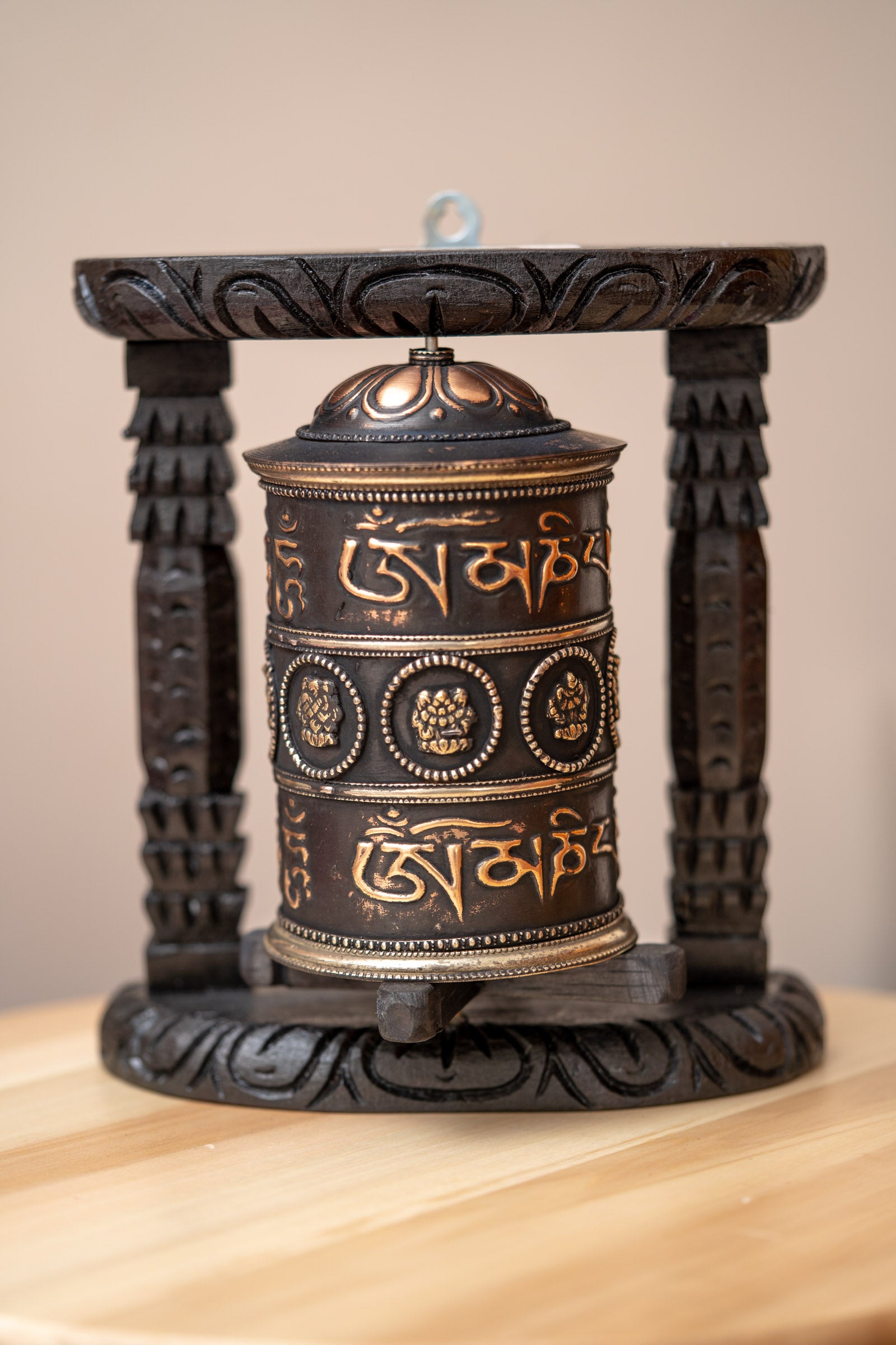 Mantra Prayer Wheel for spiritual and religious practice.