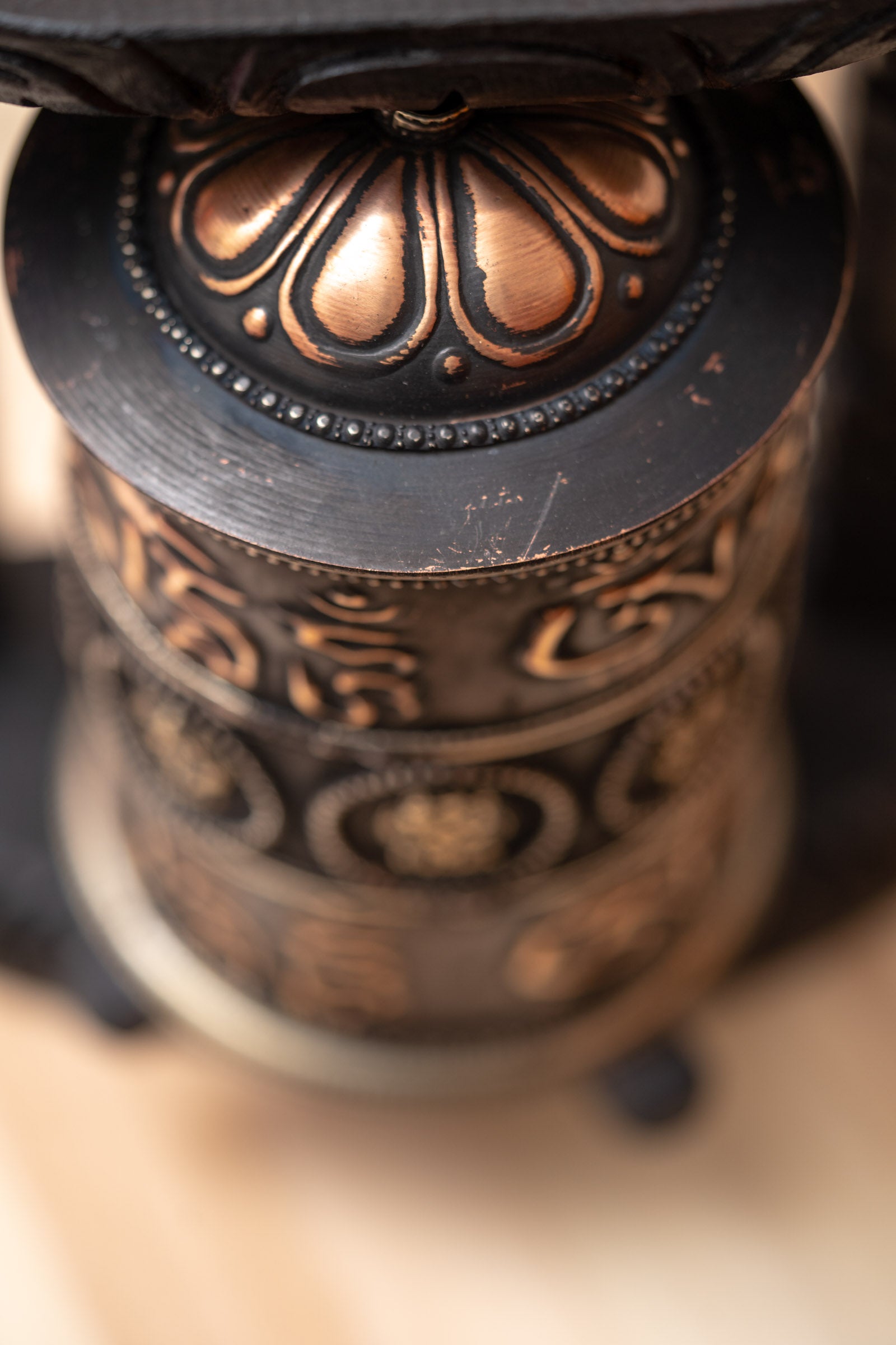 Mantra Prayer Wheel for spiritual and religious practice.