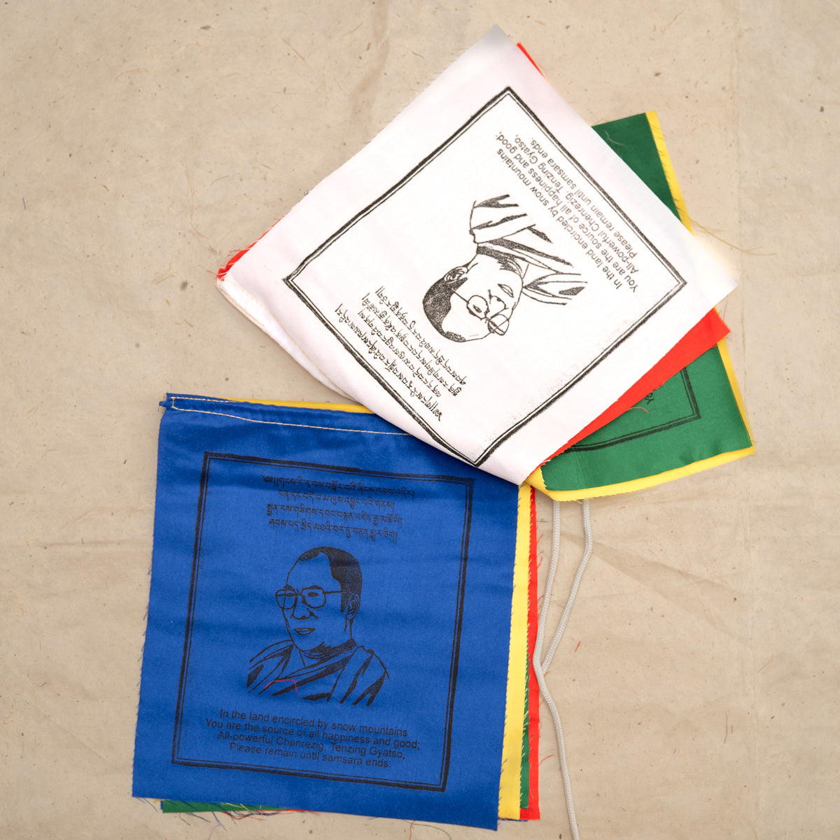 Dalai Lama Prayer Flag - Spiritual Tibetan Prayer Flag