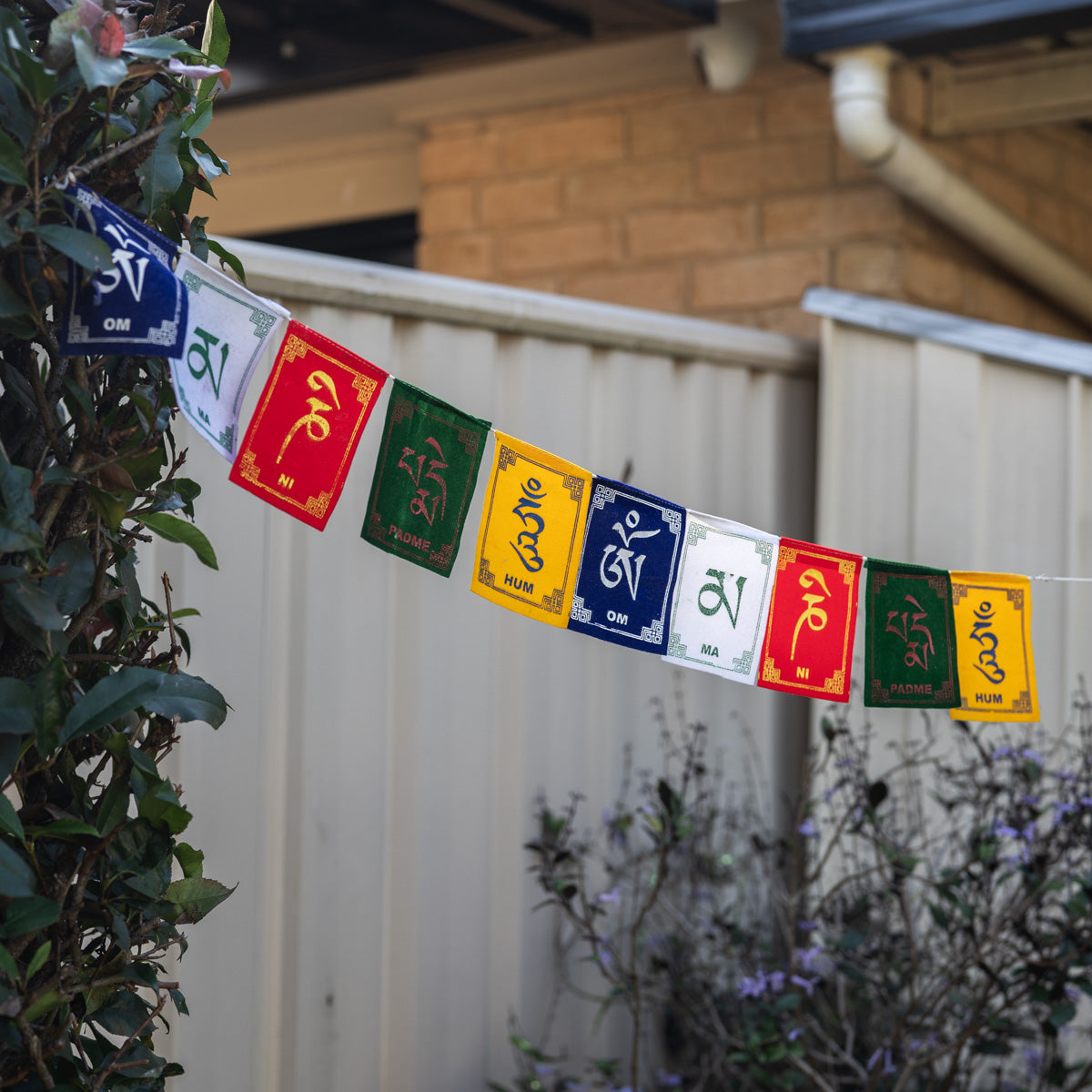 Mantra Prayer Flag for hanging.