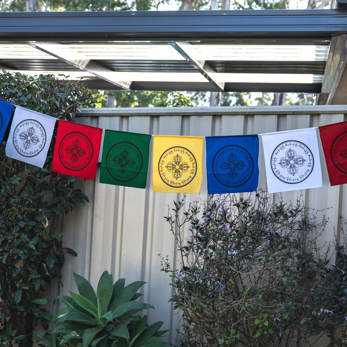 Double Dorje Prayer Flag - Tibetan Prayer Flag
