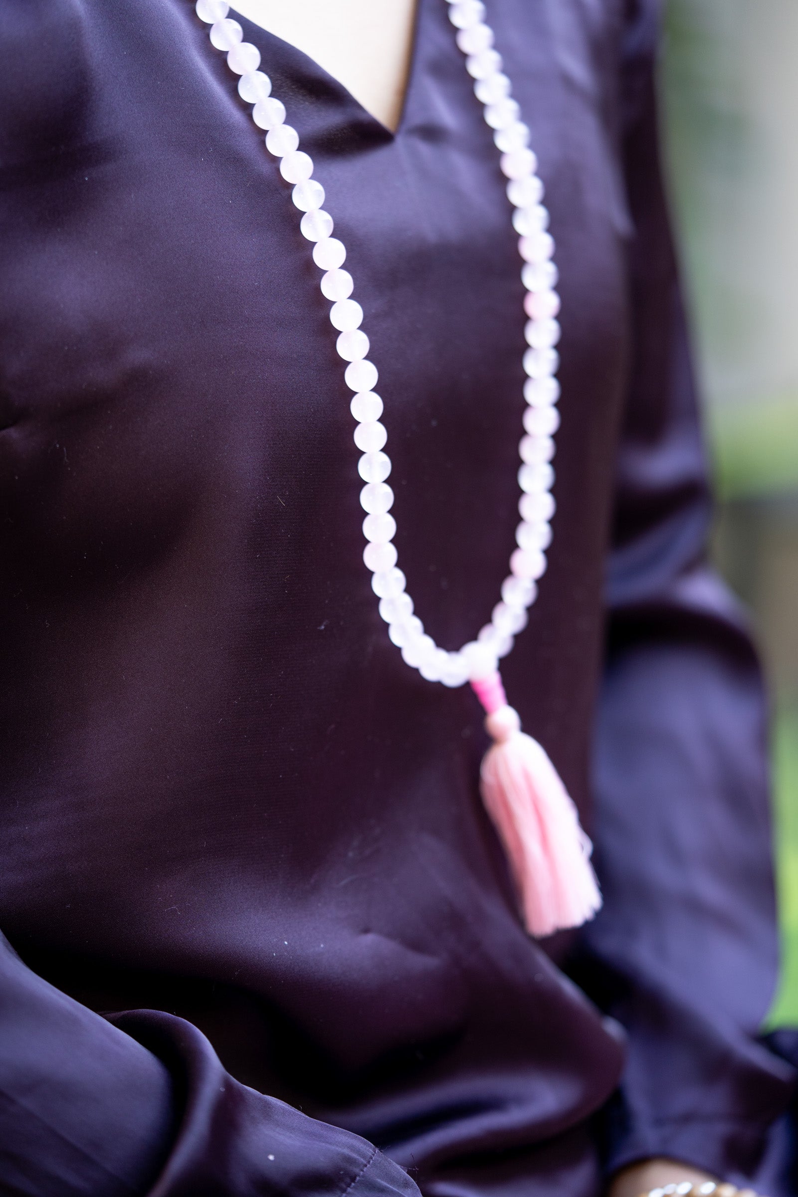 Rose Quartz Mala
