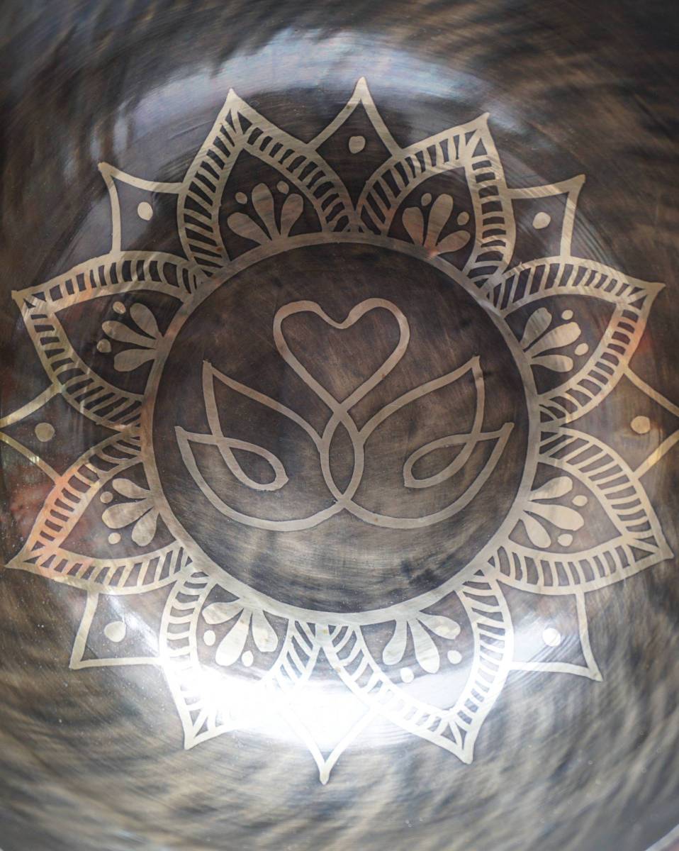 Handcrafted Singing Bowl for sound healing.