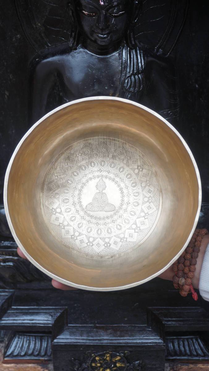 Buddha Engraved Handcrafted Singing Bowl