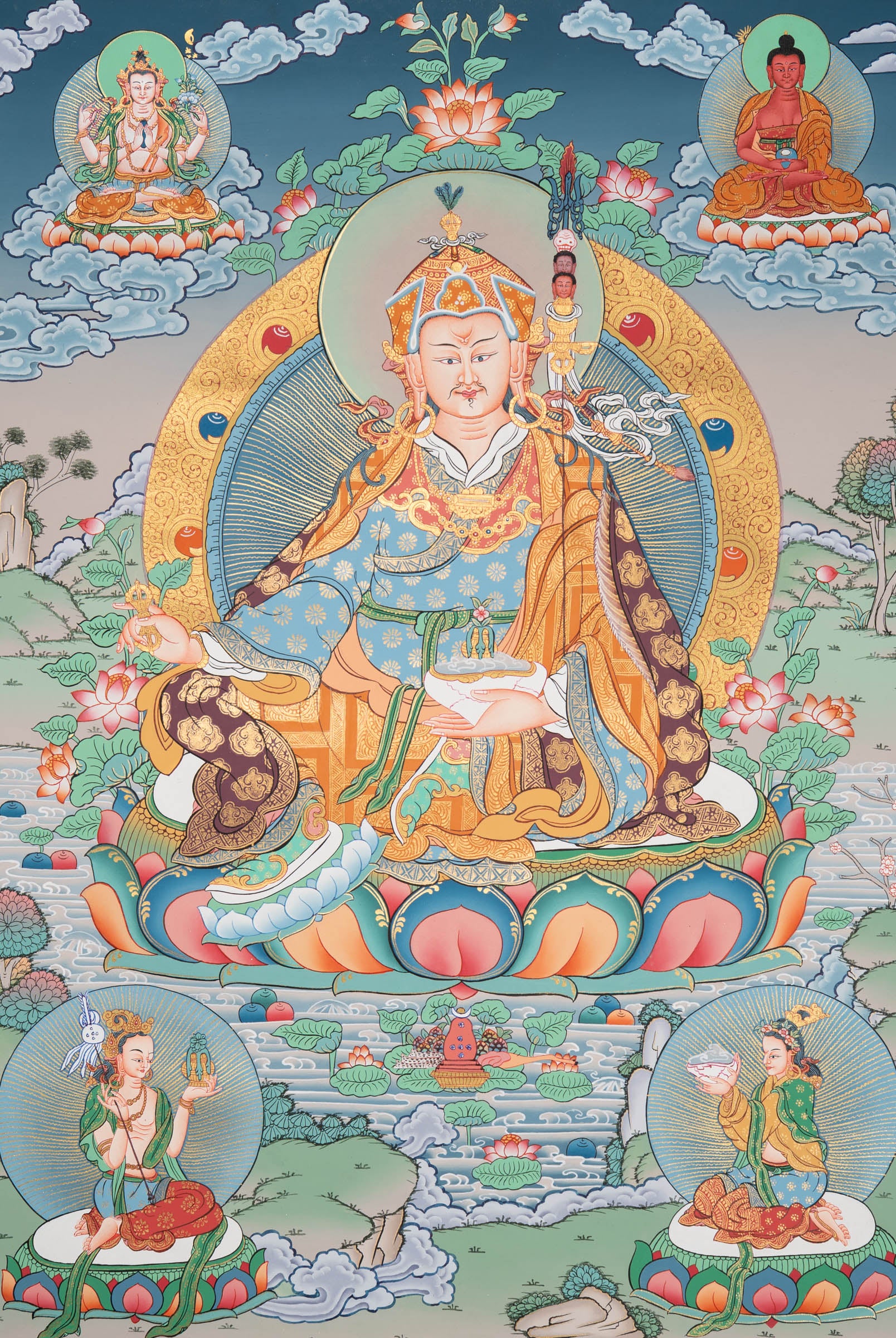 Guru Padmasambhava Thangka