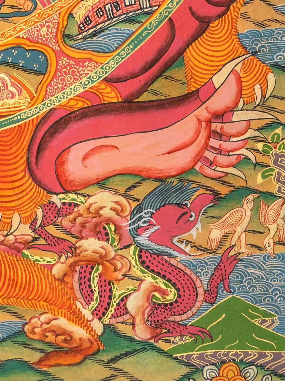 Wheel of Life Thangka - Tibetan Painting