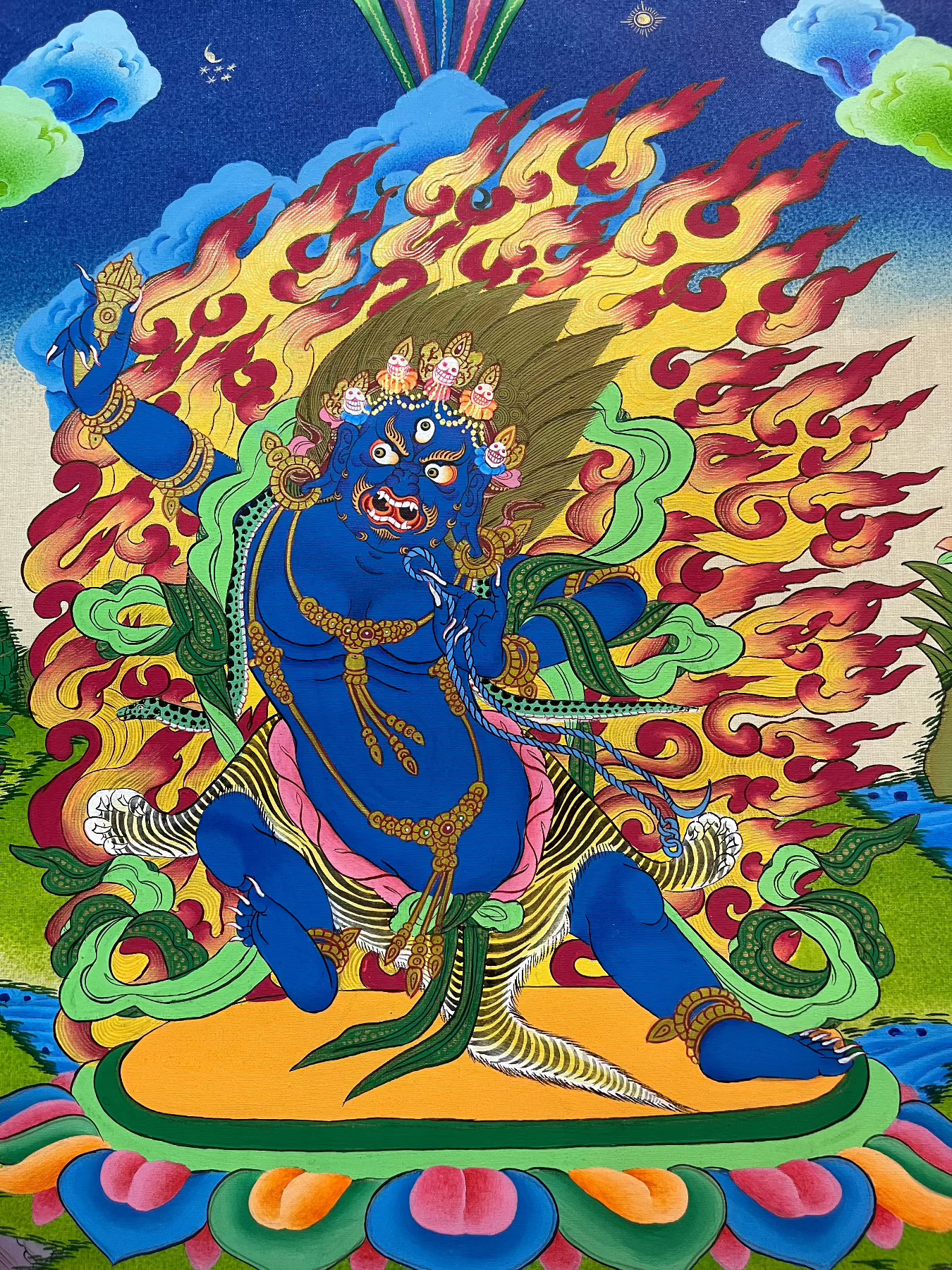 Authentic Vajrapani Thangka Paintings