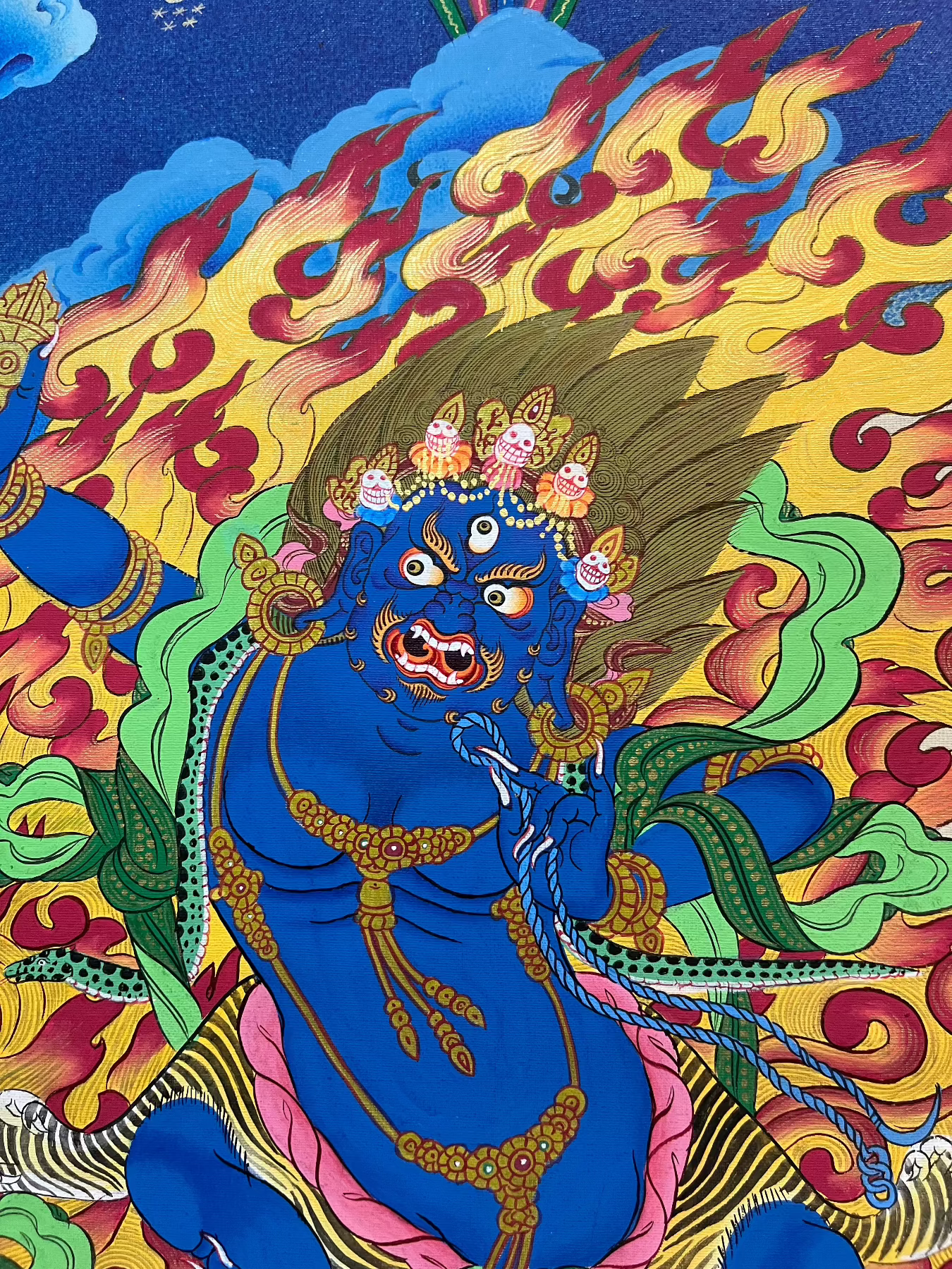 Authentic Vajrapani Thangka Paintings