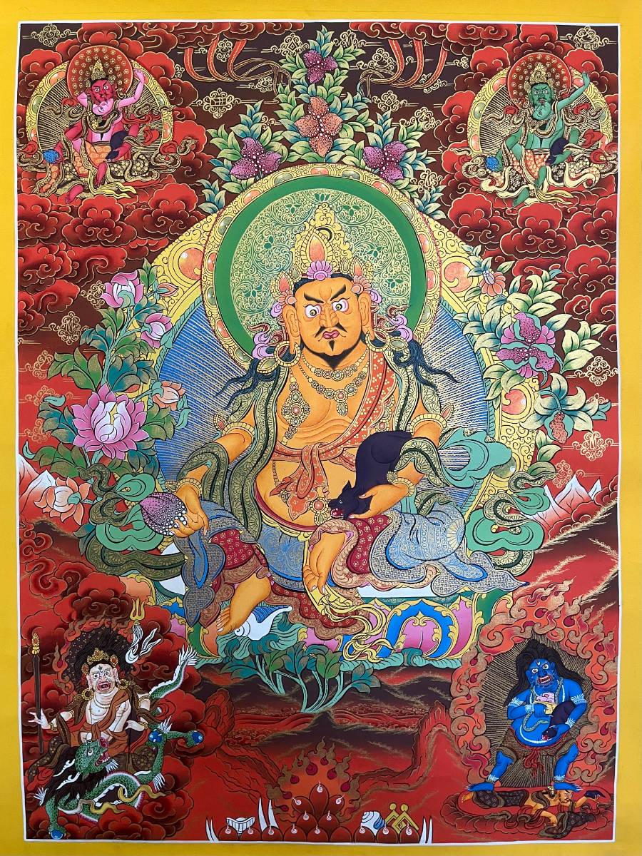 Zambala Thangka Painting