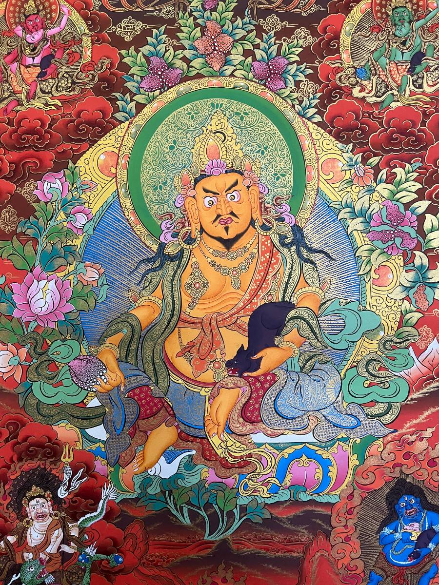 Zambala Thangka Painting