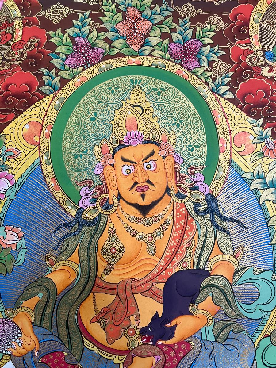Zambala Thangka Painting
