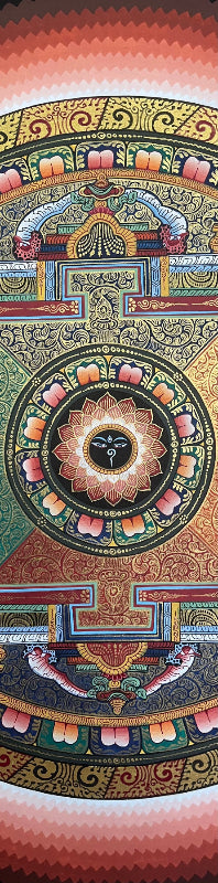 Mandala Thangka for meditation- Sacred Painting