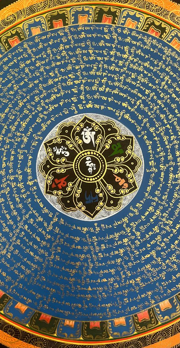 Om Mandala Thangka - Sacred Painting