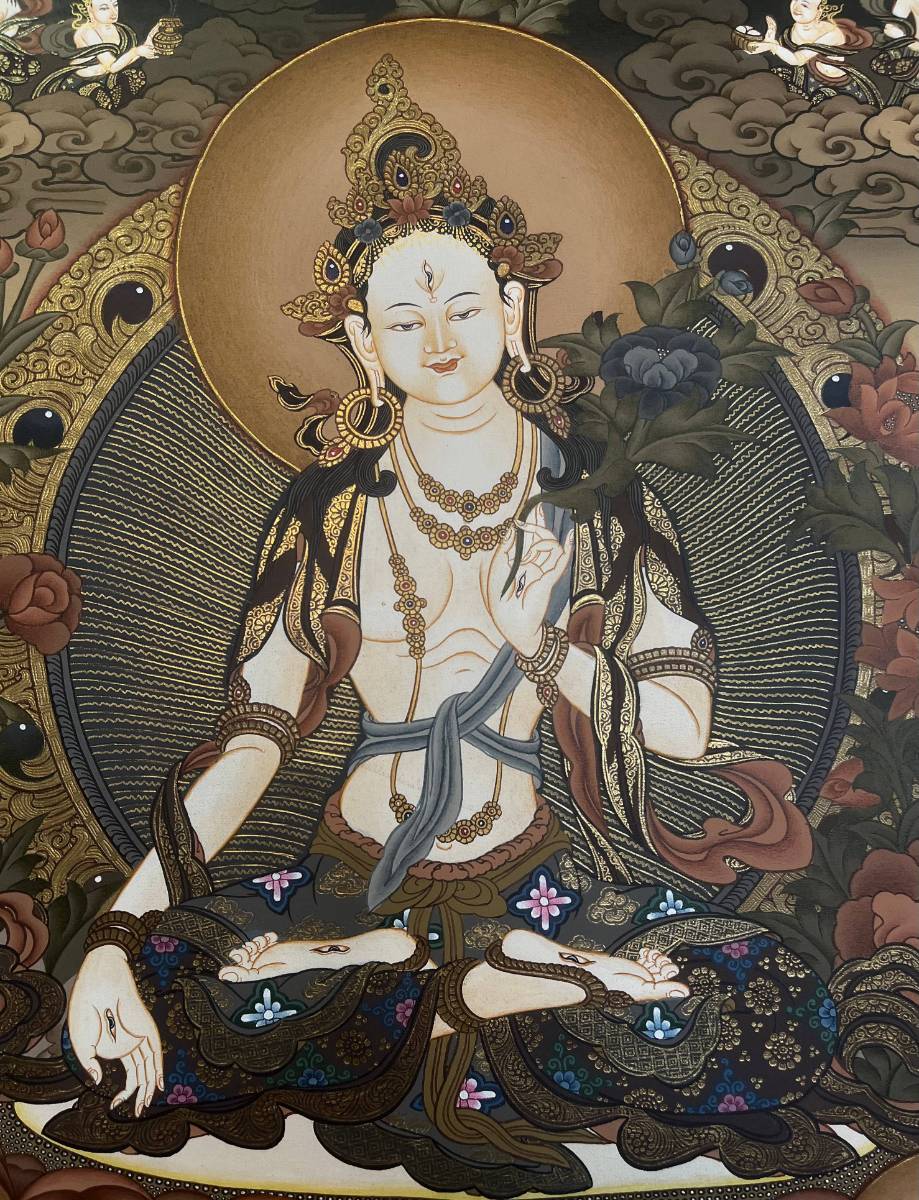 Seven Eye Tara Thangka - Sacred Painting