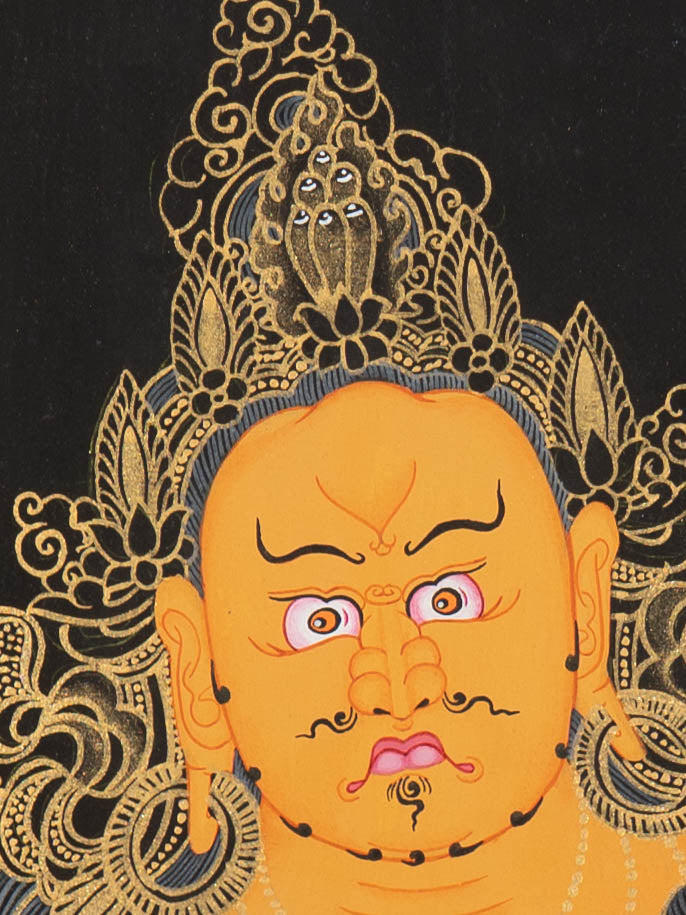 Zambala Thangka Painting - Tibetan Painting