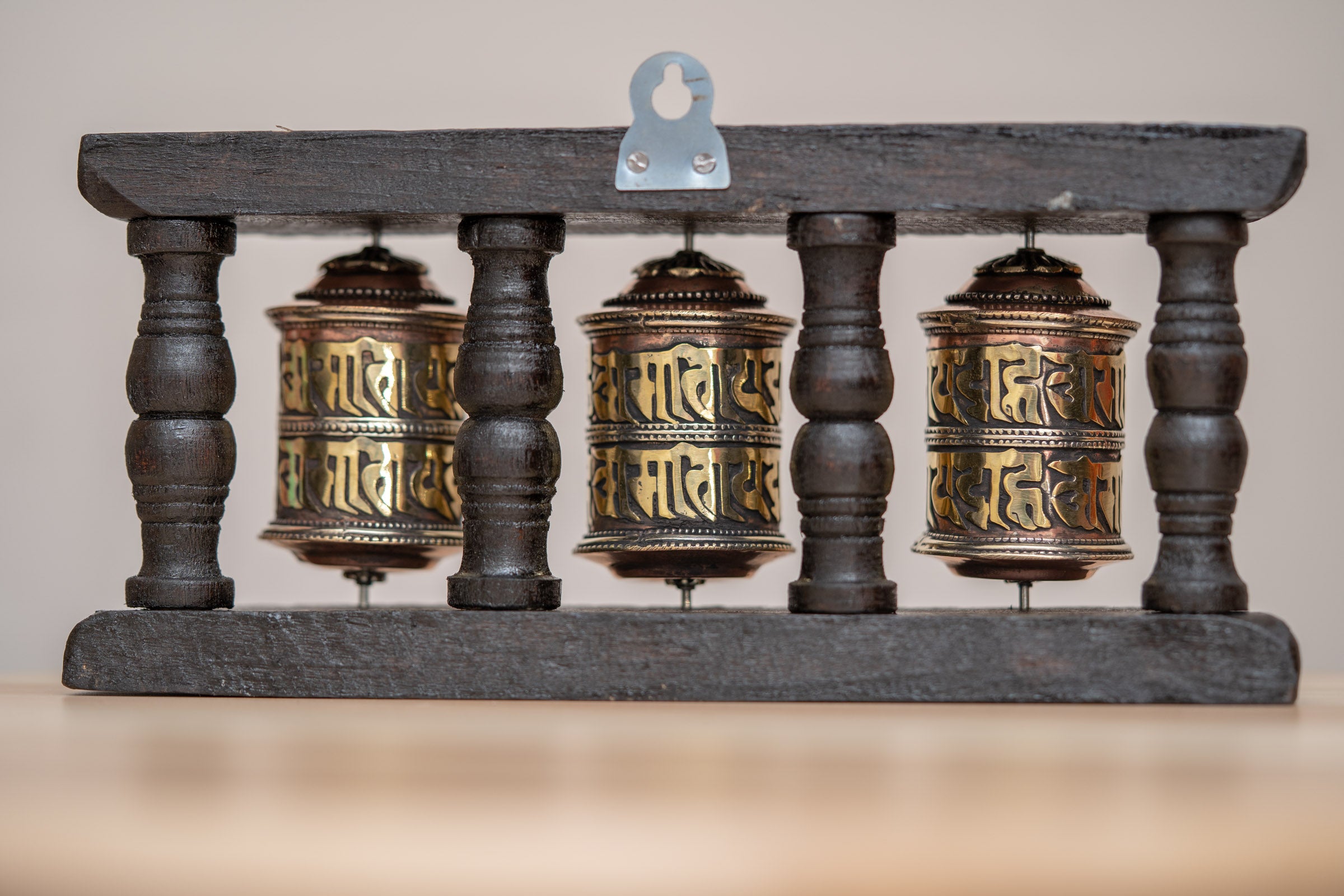 Prayer Wheel - Lucky Thangka