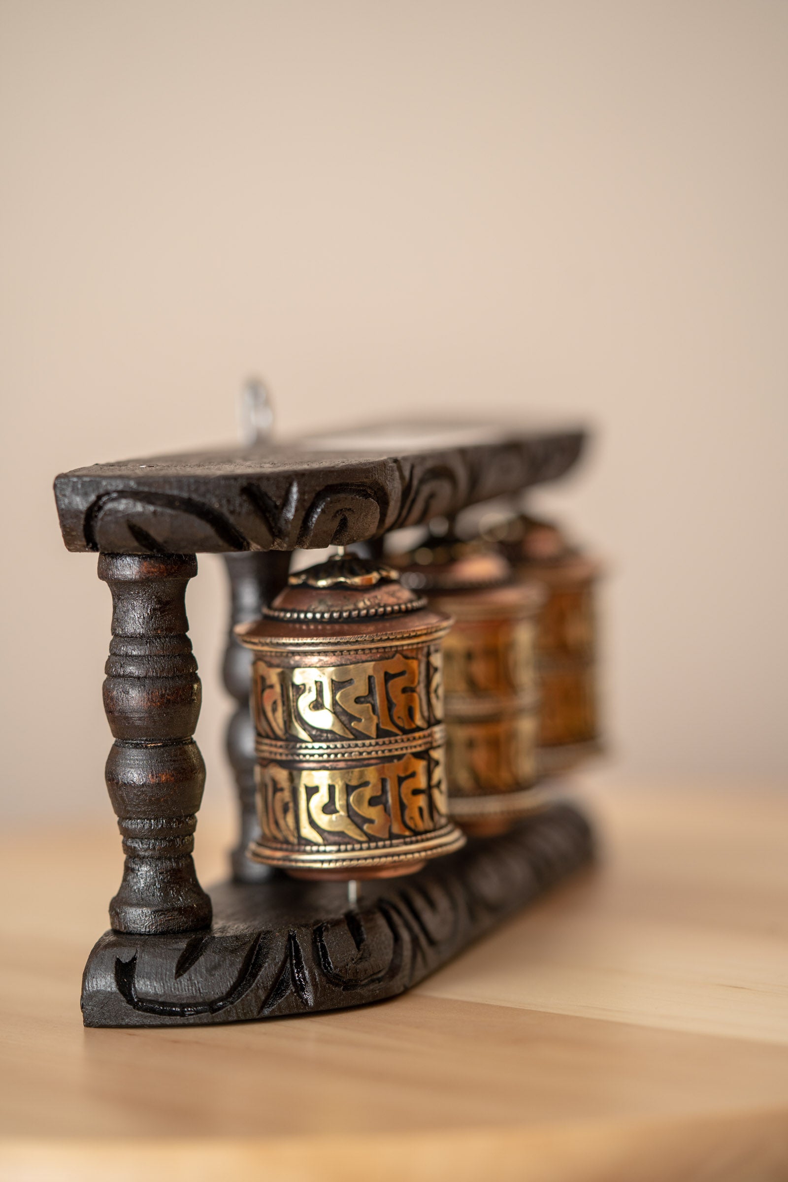 Prayer Wheel - Lucky Thangka