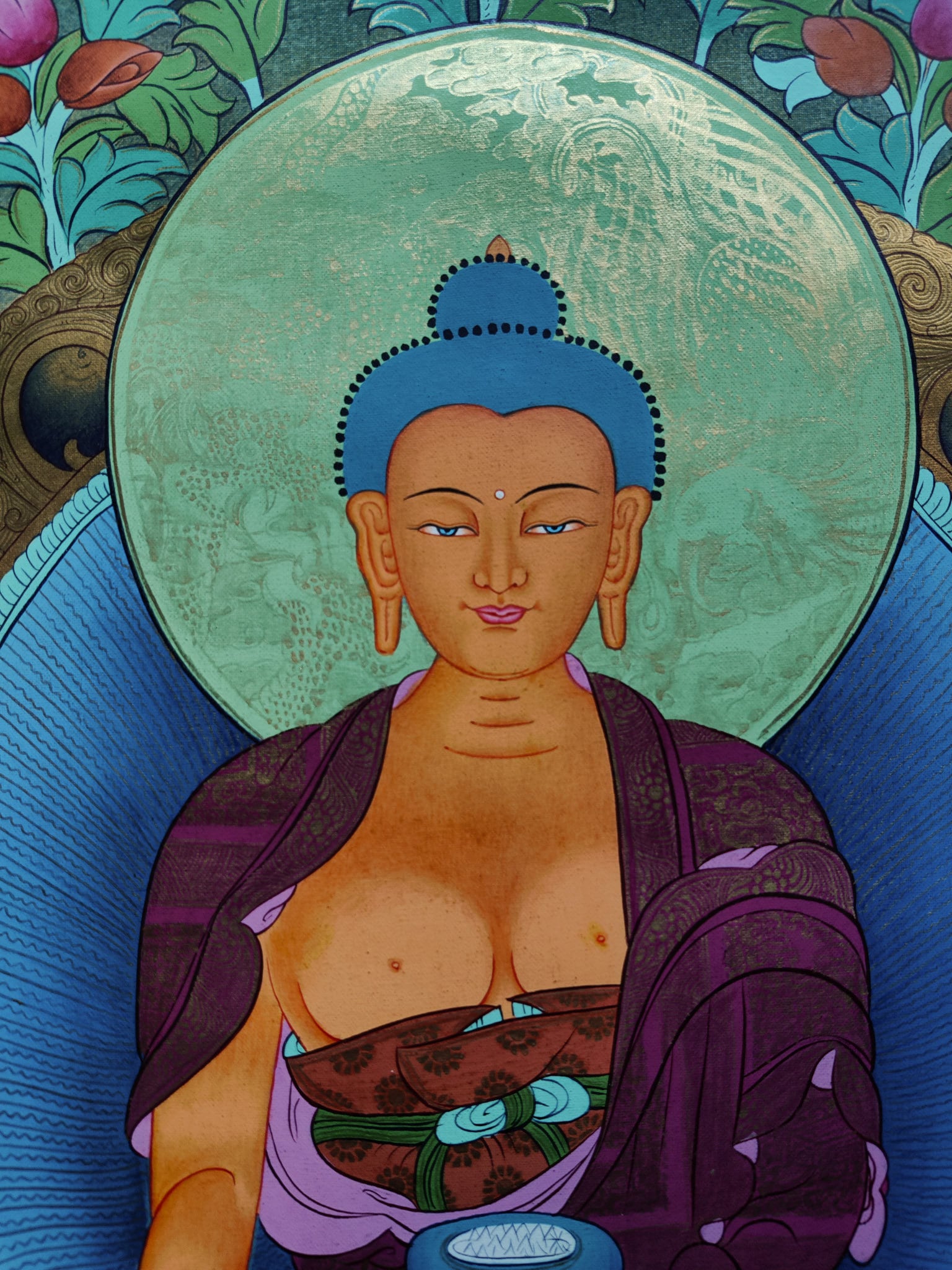 High Quality Shakyamuni Buddha Thangka - Lucky Thanka