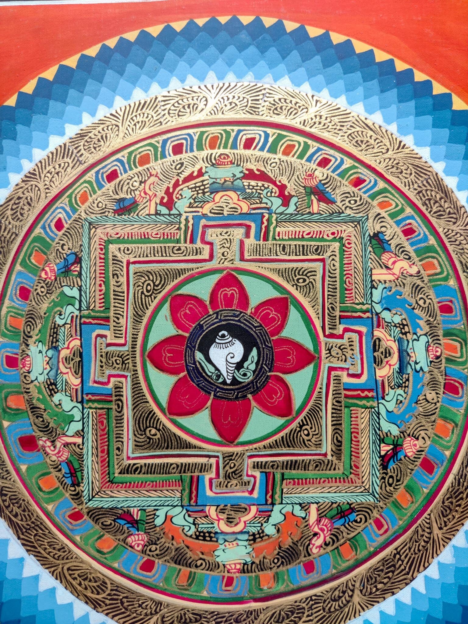Spiritual Mandala - Lucky Thanka