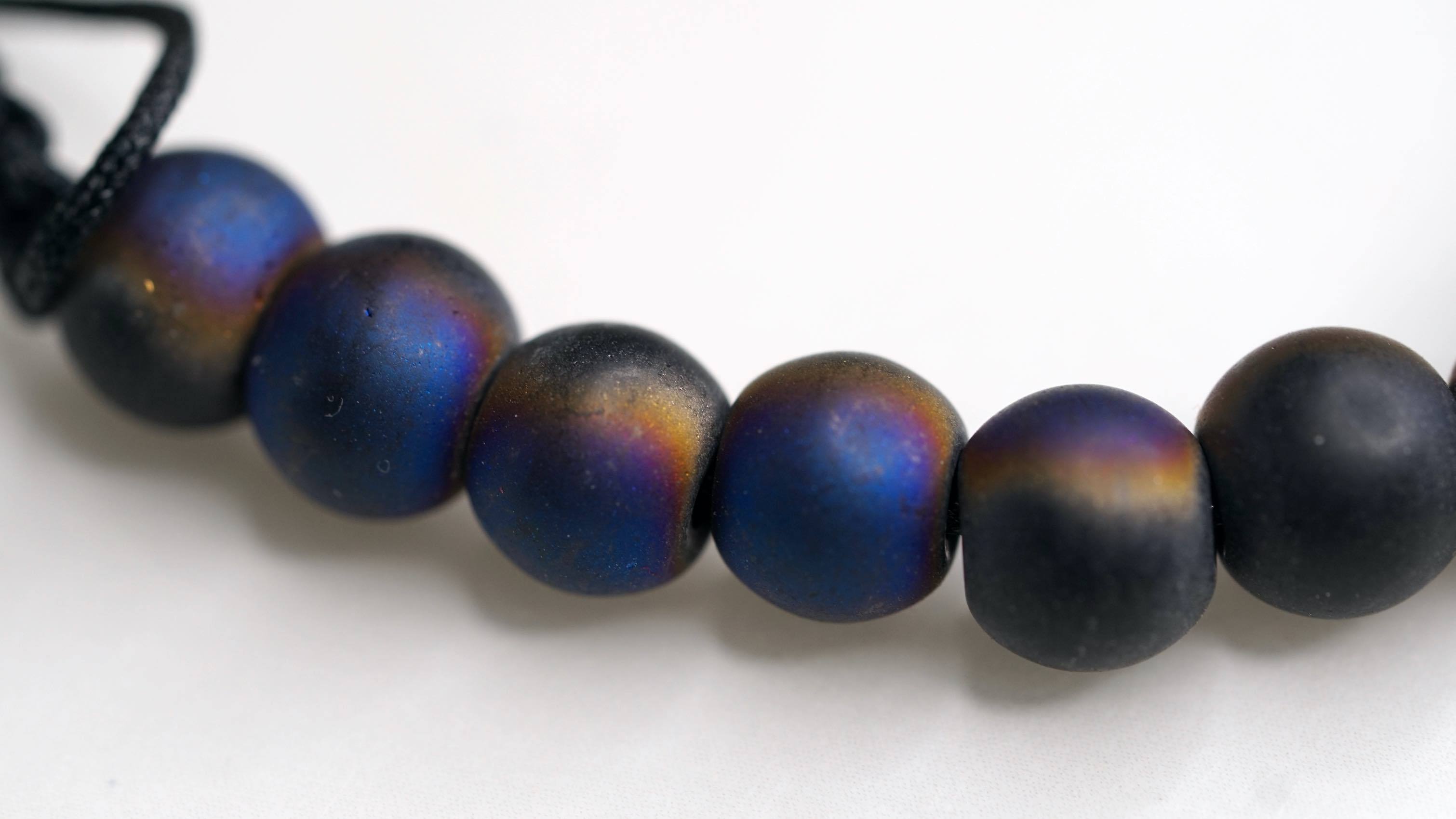 Hand Wrist Natural Stone Bracelet | Druzy Bead - Lucky Thanka