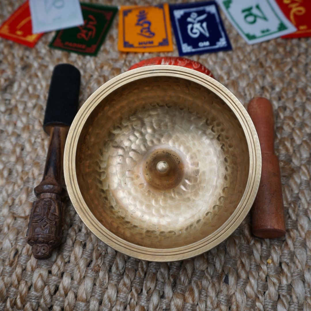 Golden Lingham Singing Bowl | Small Size - Lucky Thanka