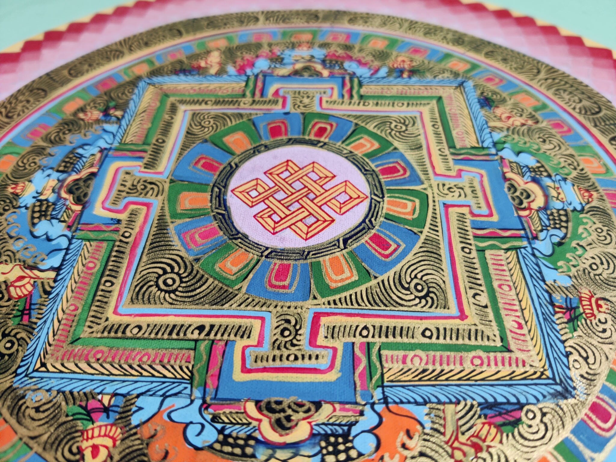 Endless Knot Thangka - Lucky Thanka