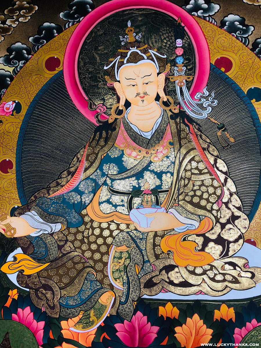 Guru Padmasambhava Thangka | Best Price and Quality - Lucky Thanka