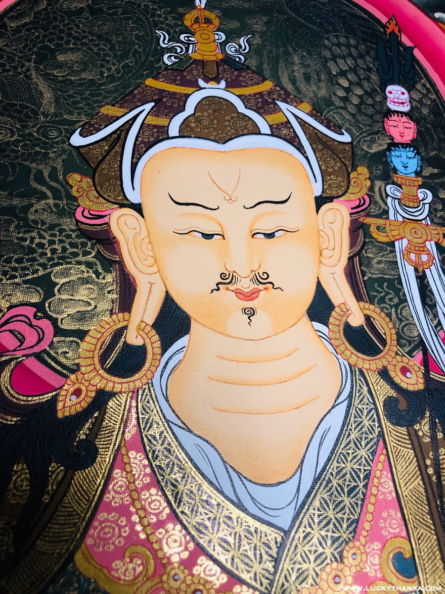 Guru Padmasambhava Thangka | Best Price and Quality - Lucky Thanka