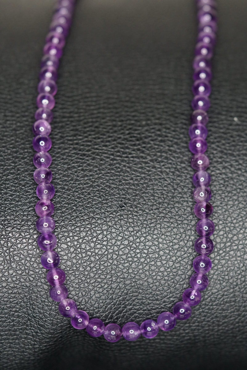 Amethyst handmade Necklace - Lucky Thanka