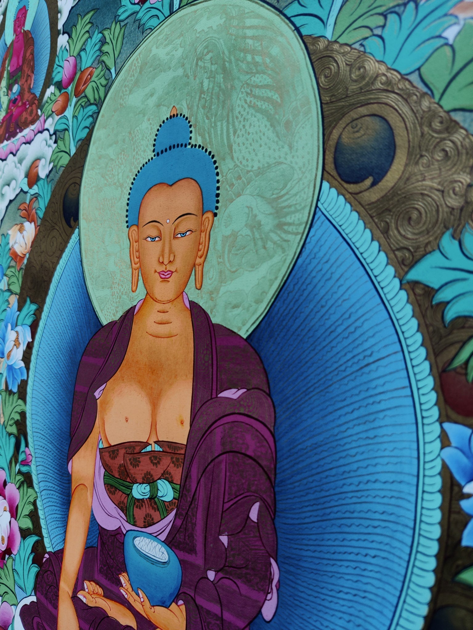 High Quality Shakyamuni Buddha Thangka - Lucky Thanka