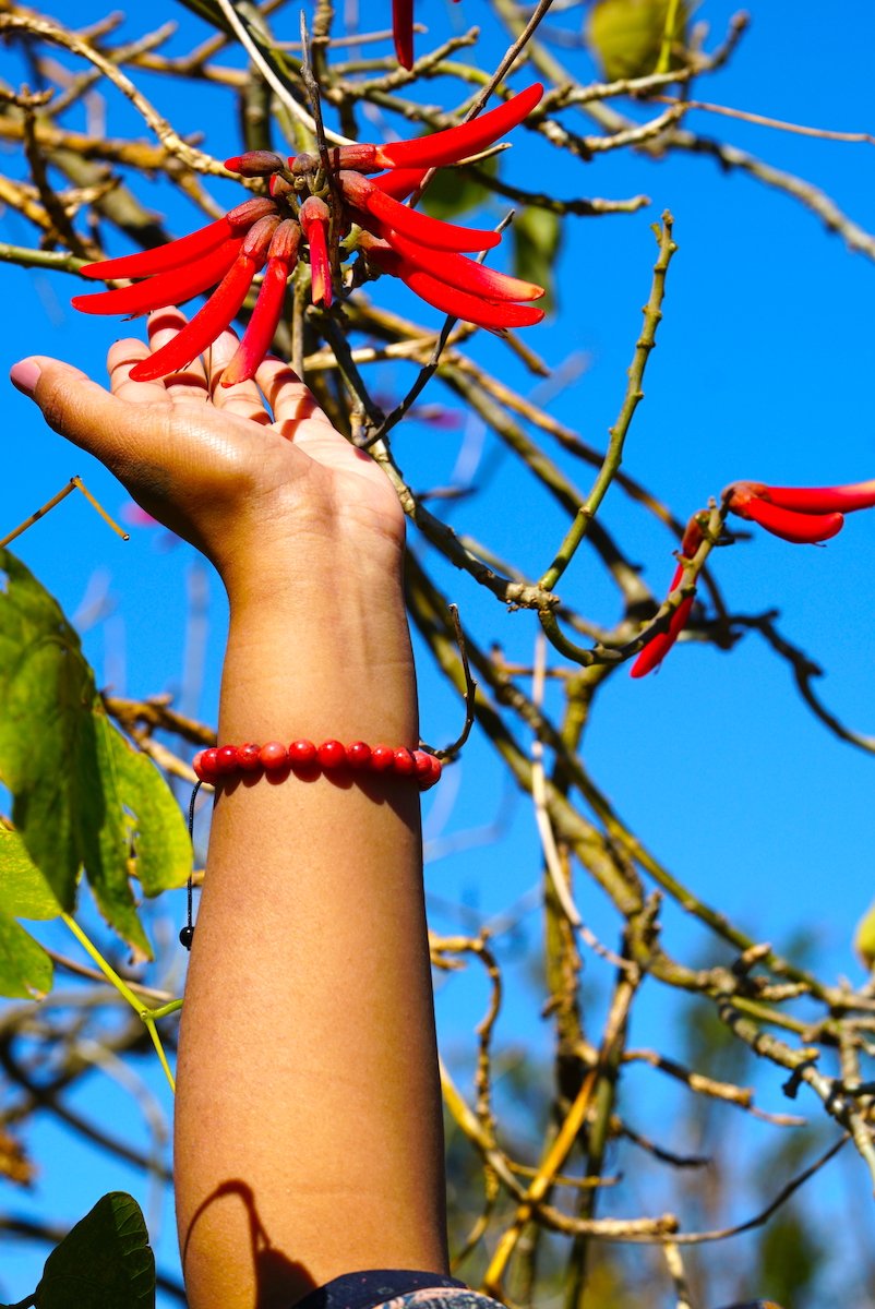 Red Jasper Handmade Bracelet - Lucky Thanka