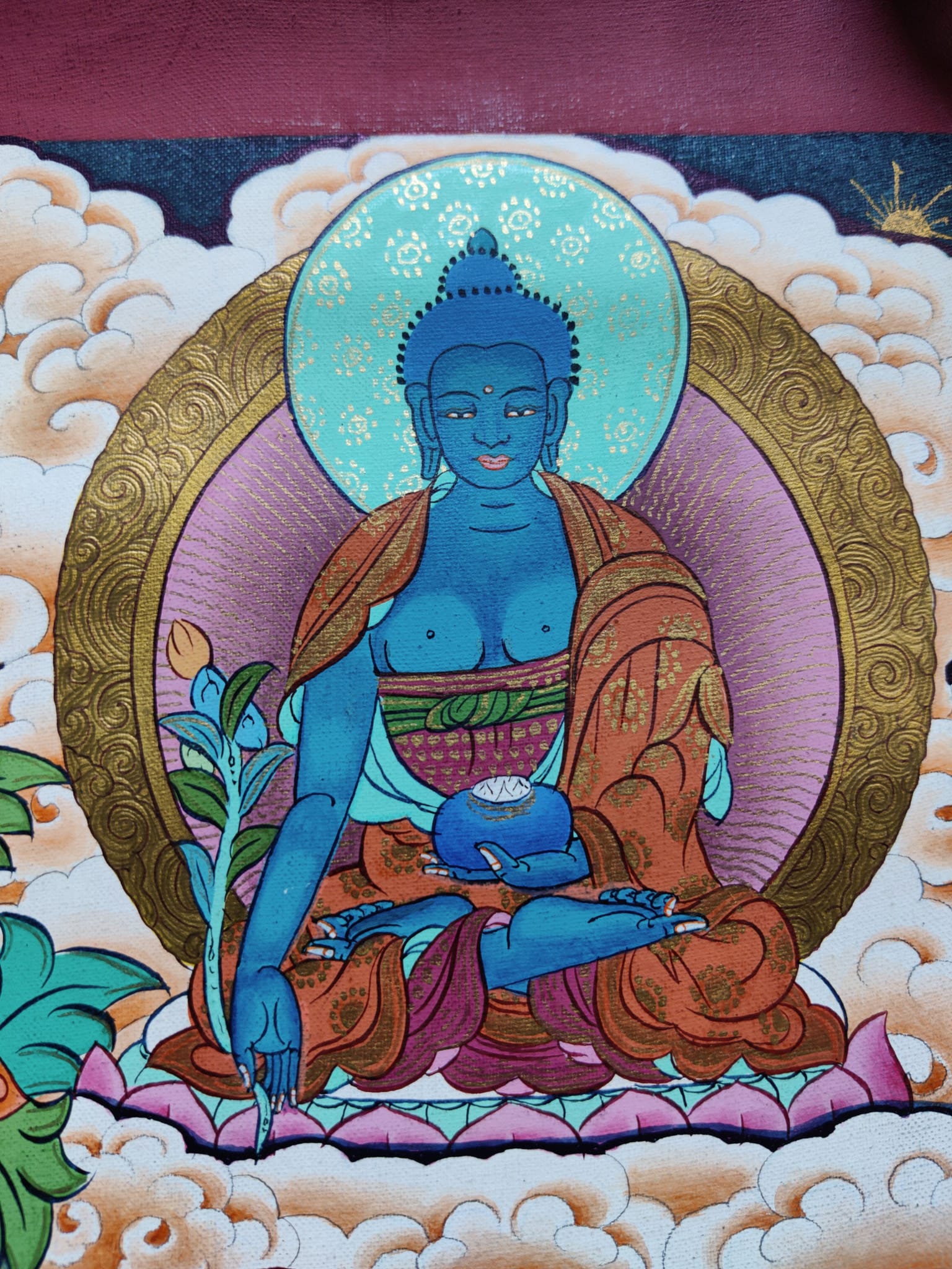 High Quality Shakyamuni Buddha Thangka - Lucky Thanka