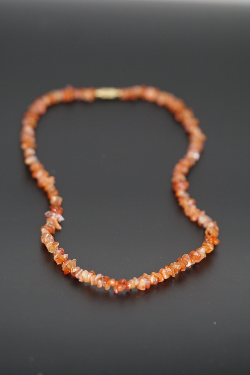 Carnelian crystal Necklace - Lucky Thanka