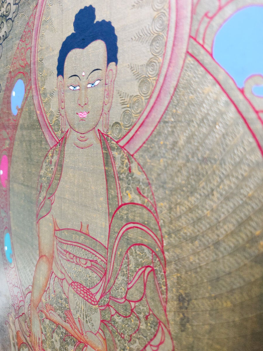 Historical Buddha Shakyamuni - Lucky Thanka