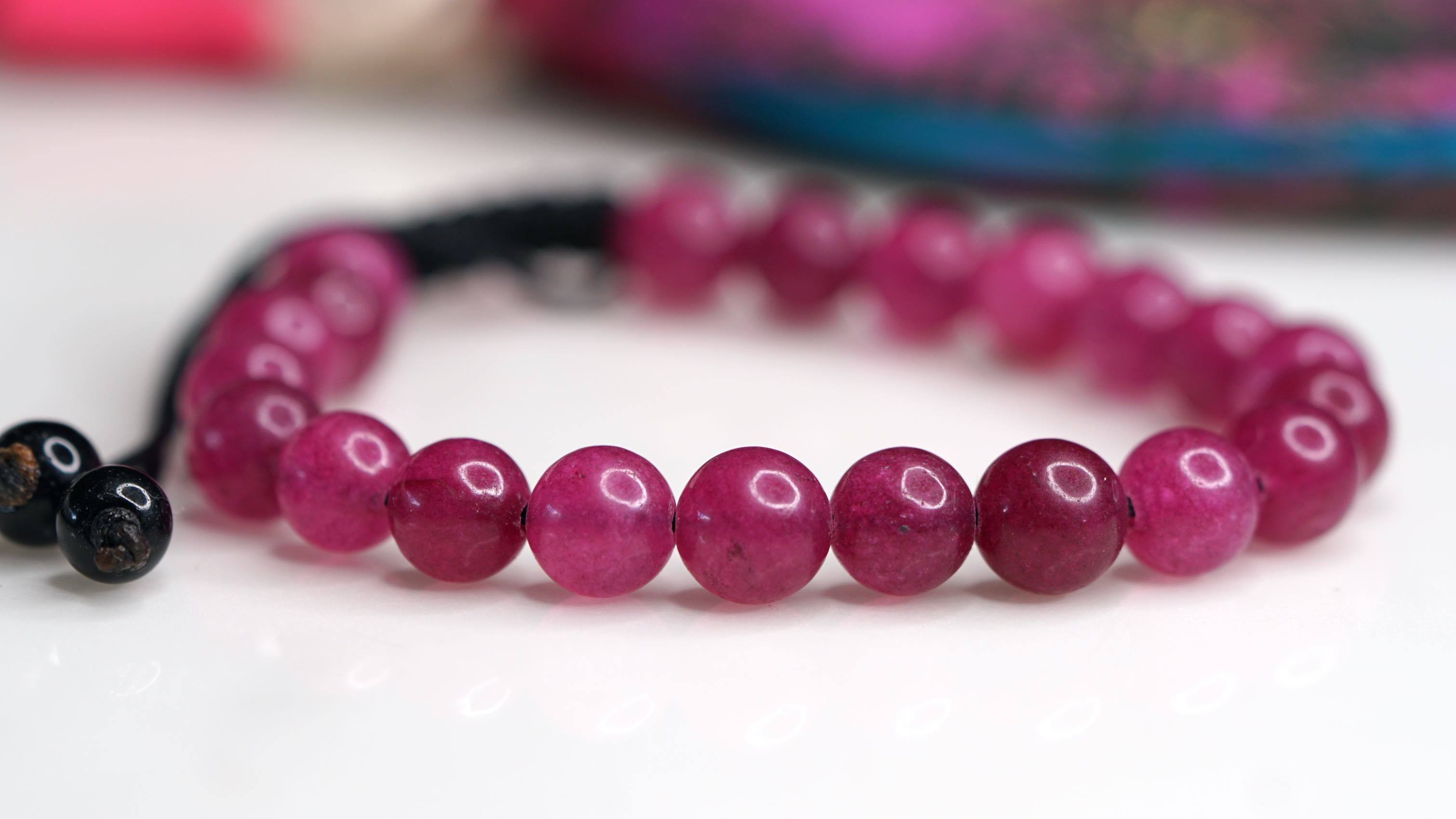 Ruby Stone Bracelet for Creativity and Self Confidence - Lucky Thanka