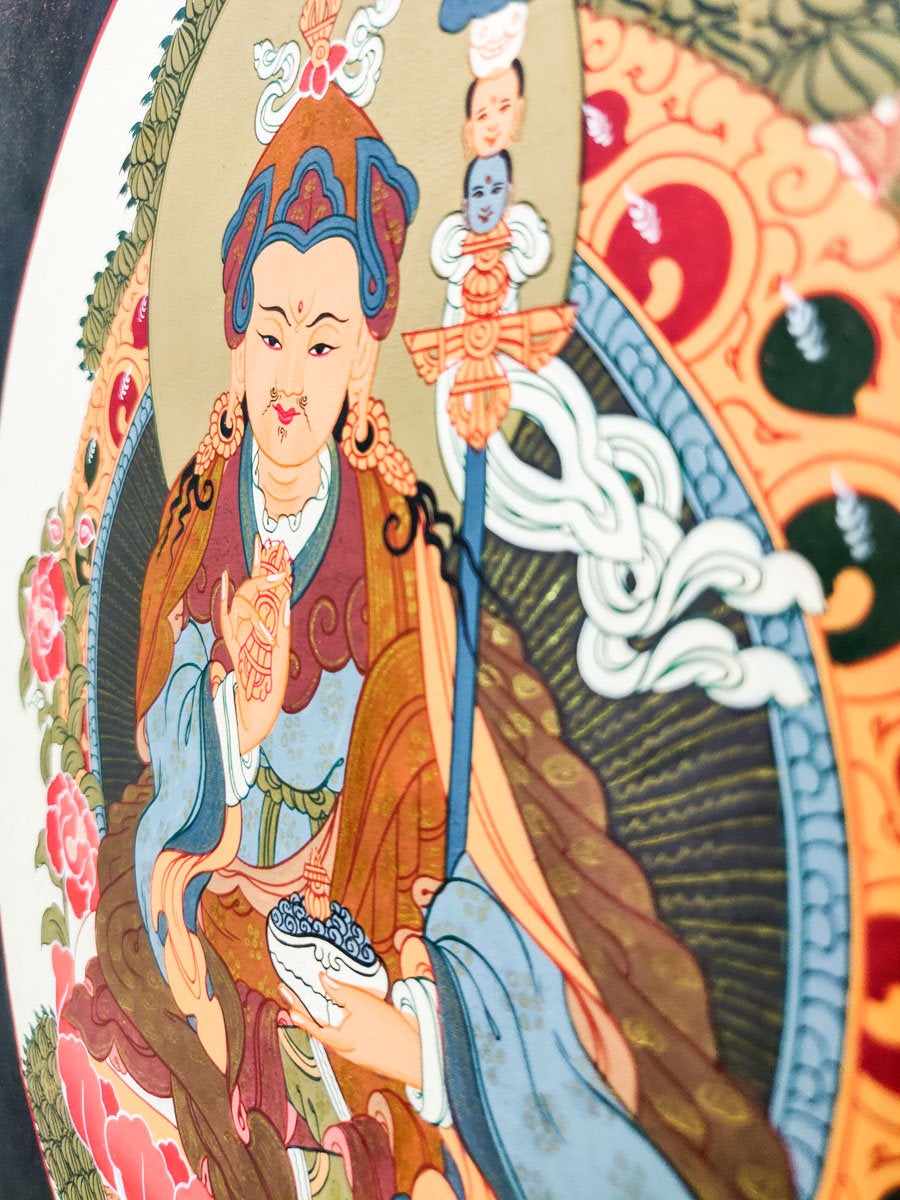Guru Padmasambhava or Guru Rinpoche Thangka - Lucky Thanka