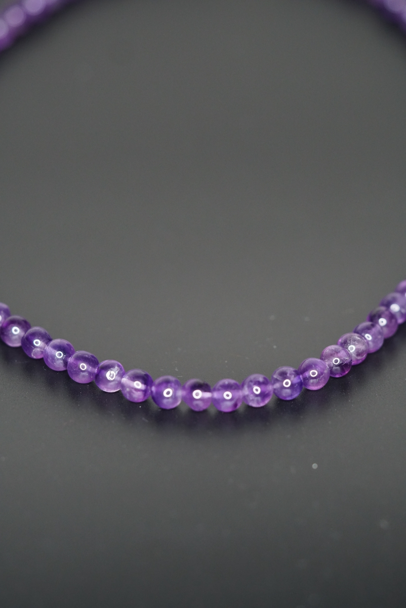 Amethyst handmade Necklace - Lucky Thanka