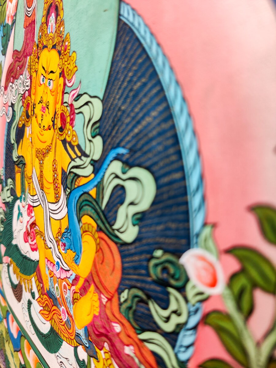 Jahambala Thangka - Lucky Thanka