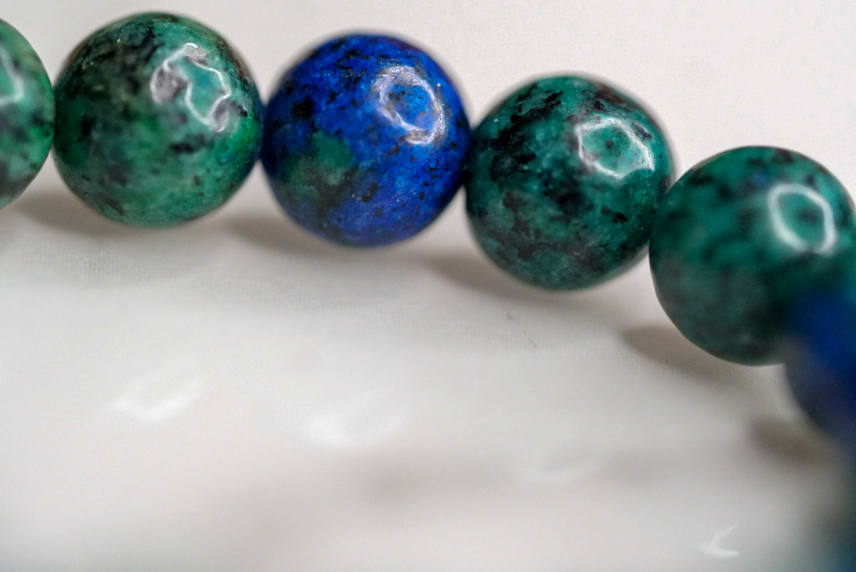 Azurite Malachite Bracelet - Lucky Thanka