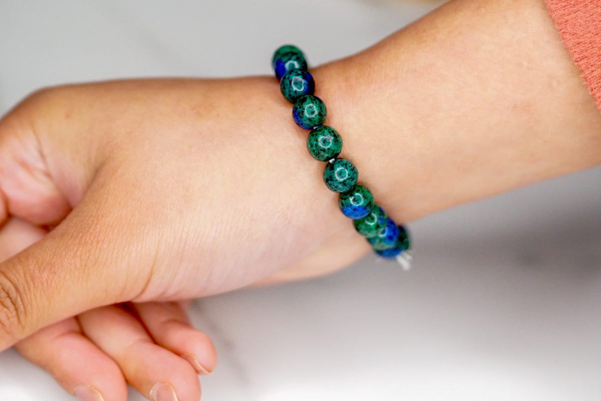 Azurite Malachite Bracelet - Lucky Thanka