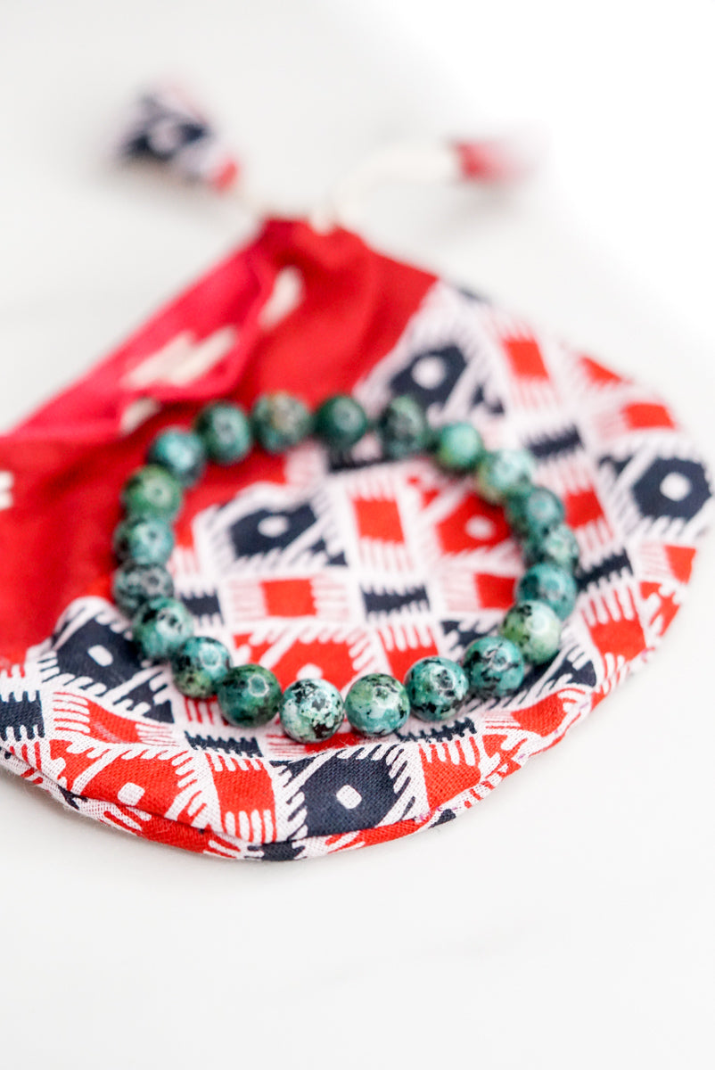 Chrysocolla Bracelet - Lucky Thanka