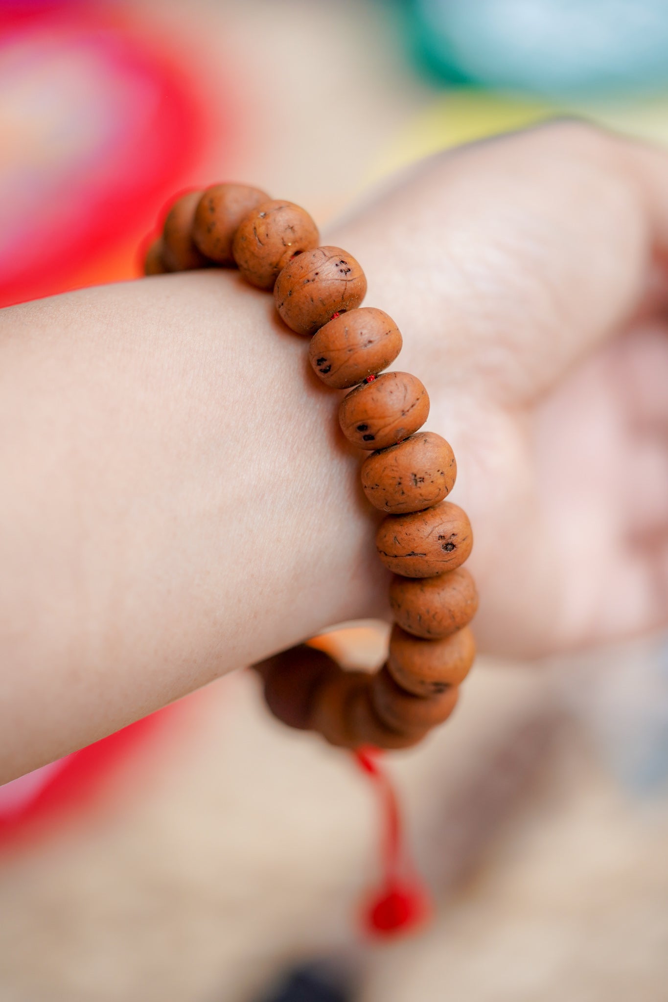 Antique Bodhi Seed Bracelet (Dark Color) - Lucky Thanka