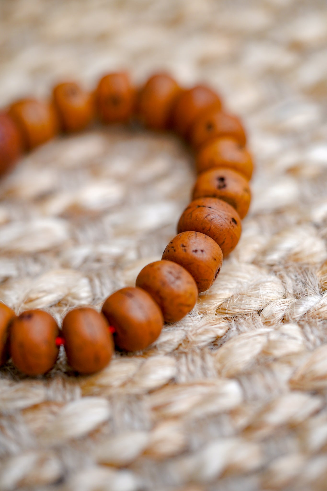 Antique Bodhi Seed Bracelet (Dark Color) - Lucky Thanka