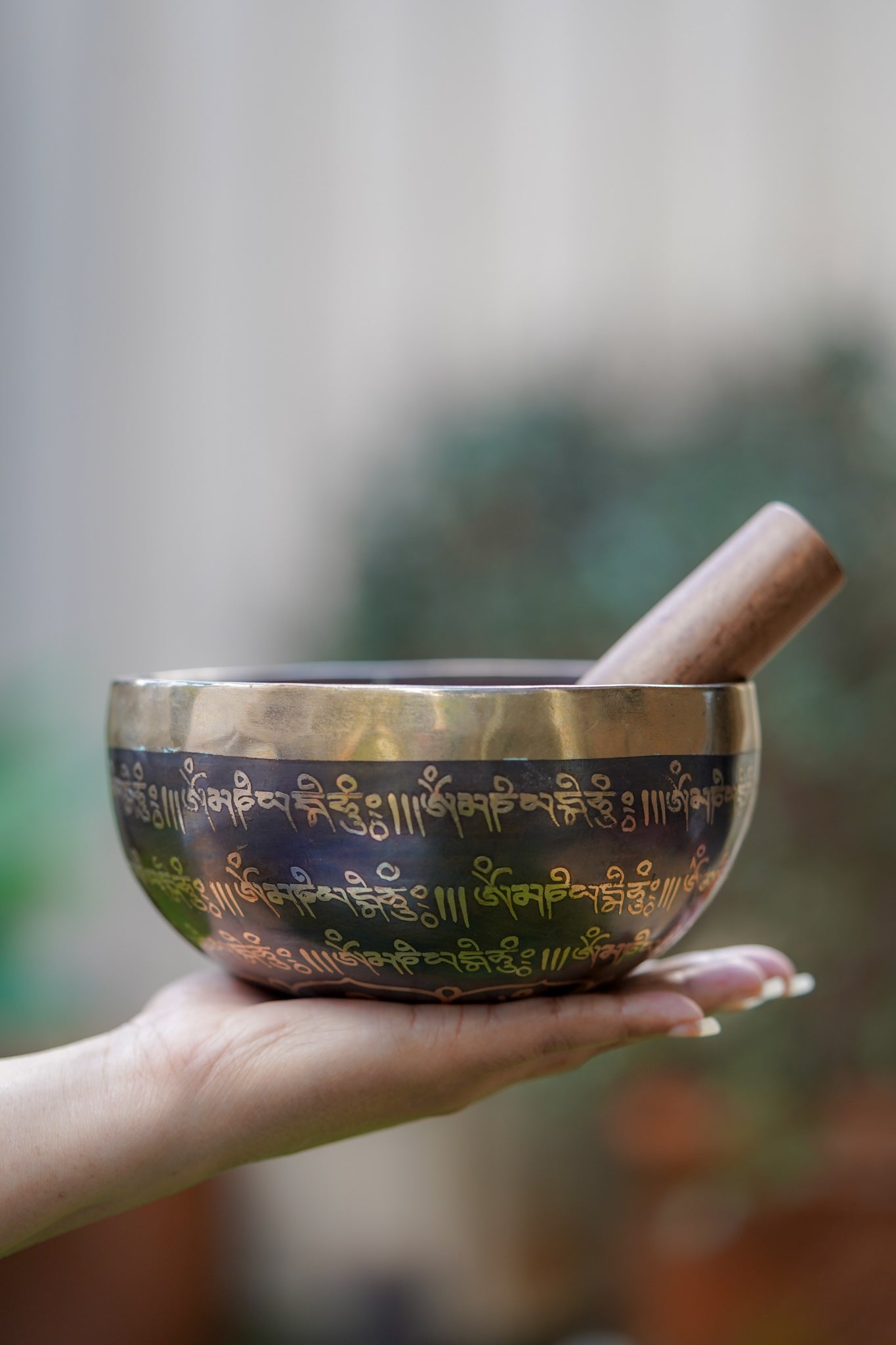 Flower Of Life Singing Bowl - Lucky Thanka