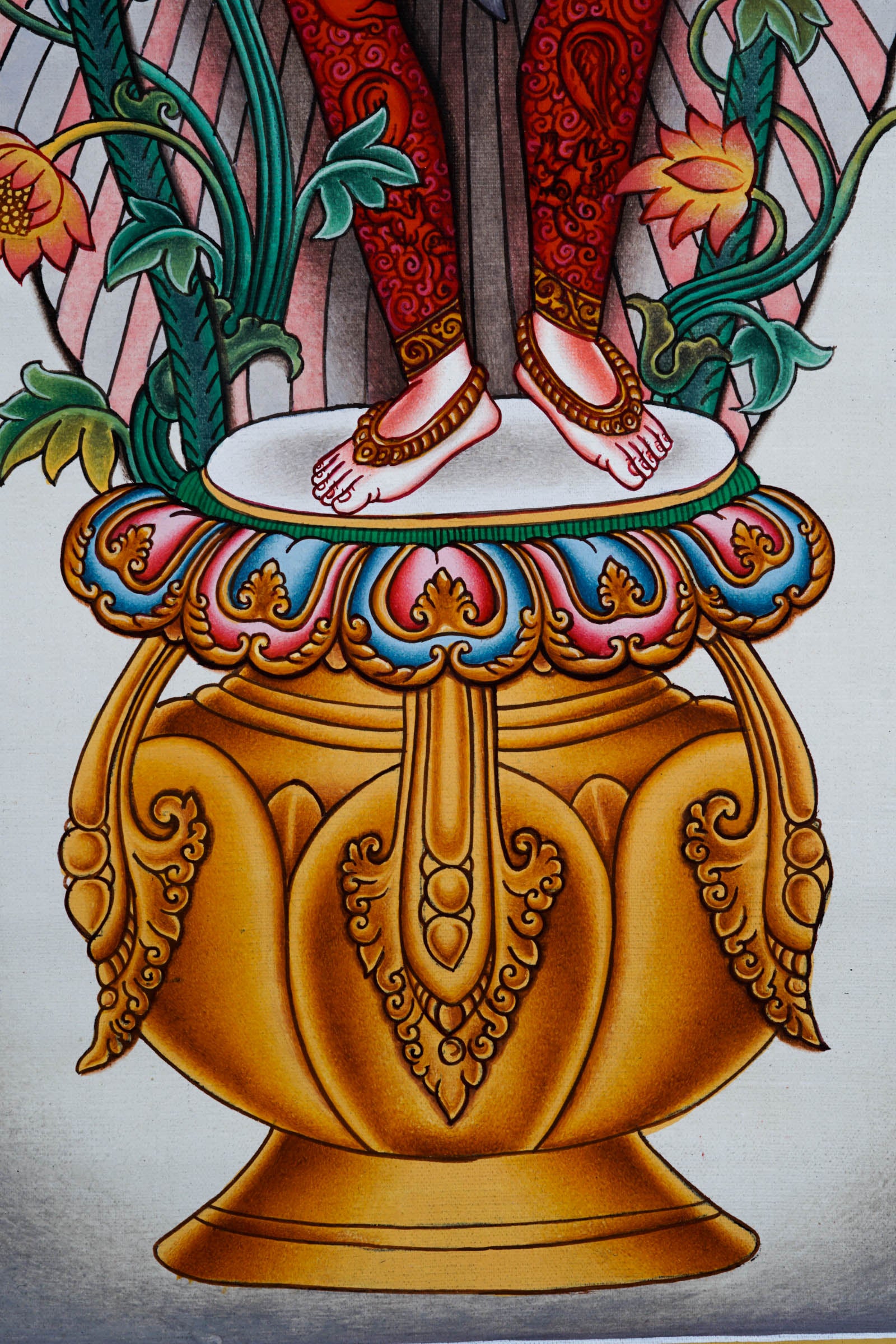 Tara thangka painting - Best handpainted thangka painting - LuckyThanka