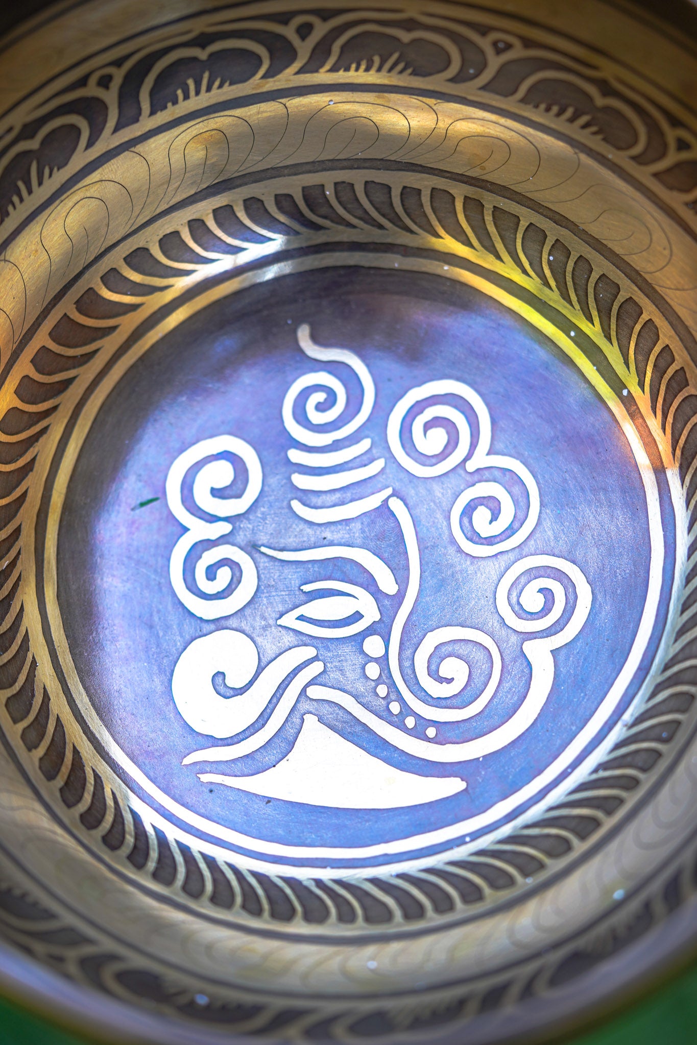 Shri Ganesh Singing Bowl - Lucky Thanka