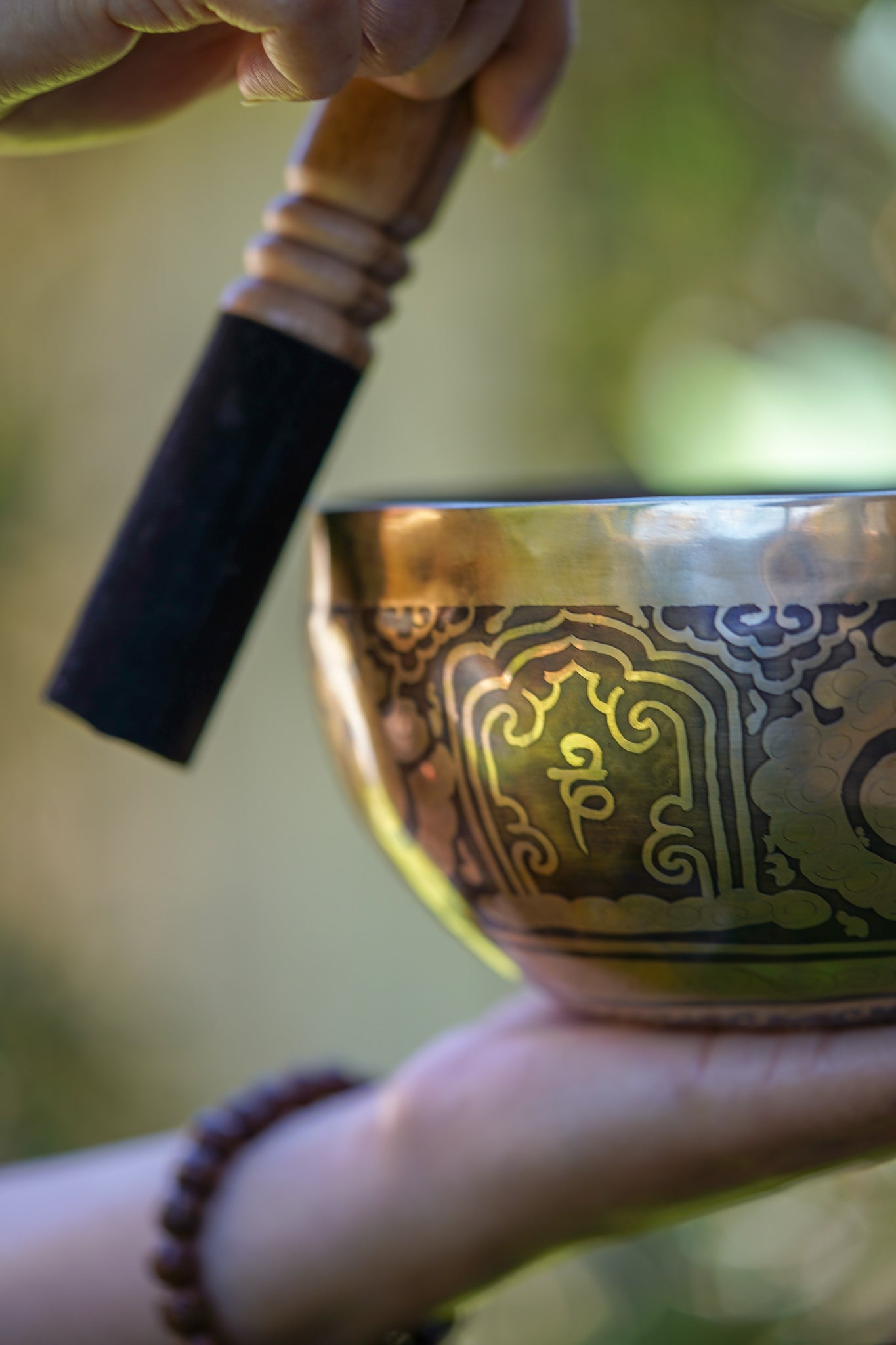 Shri Ganesh Singing Bowl - Lucky Thanka